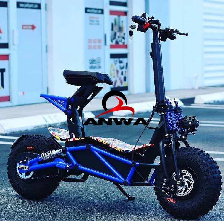  Раскладной стенд со шнуровкой 2 колеса внедорожных на дороге 1000W 1300W 1600W 2000W 36V 48V Электрический скутер