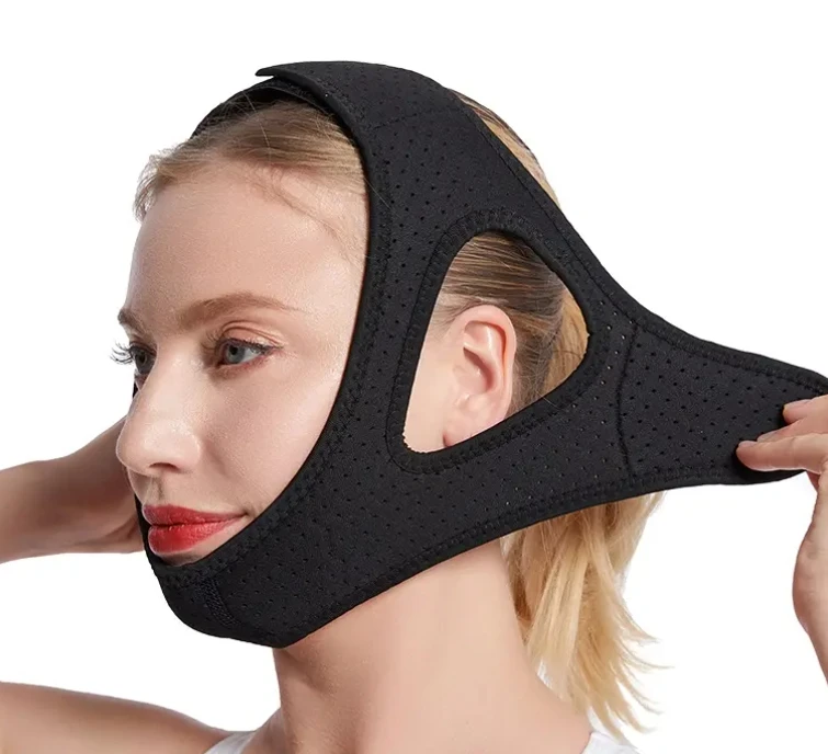 Ajustable Stop Snoring Solution for Men and Women Anti Snoring Chin Strap