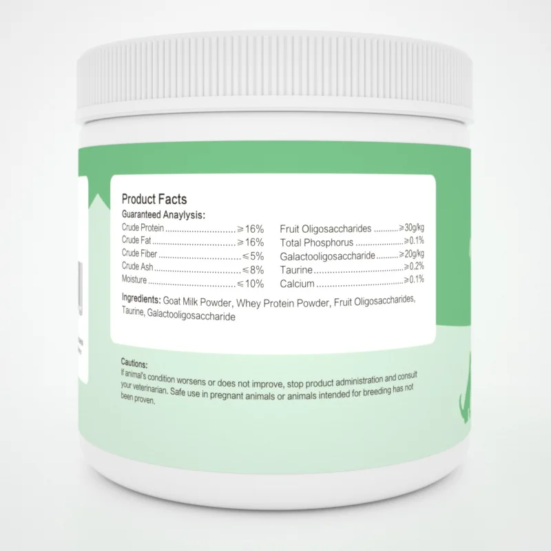 Dog Supplements Goat Milk Powder Immune System Support Digestive & Gut Health