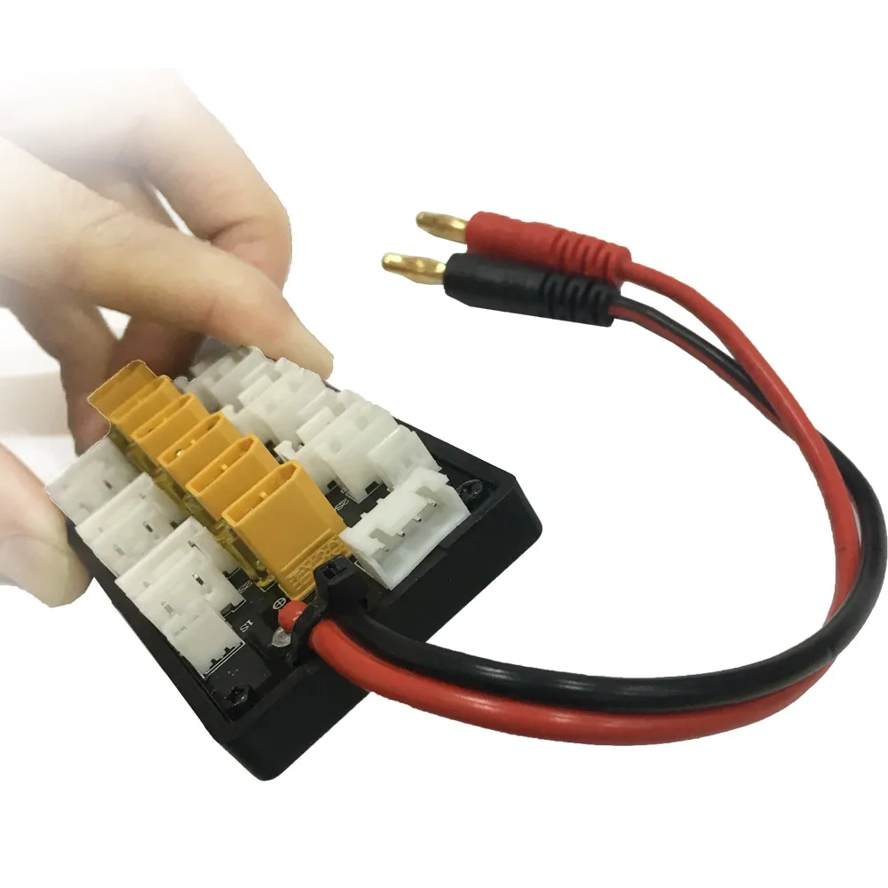  HTRC 1-3S XT30 разъем Lipo батарея параллельная зарядная плата радиоуправляемая модель игрушки часть для радиоуправляемого вертолета