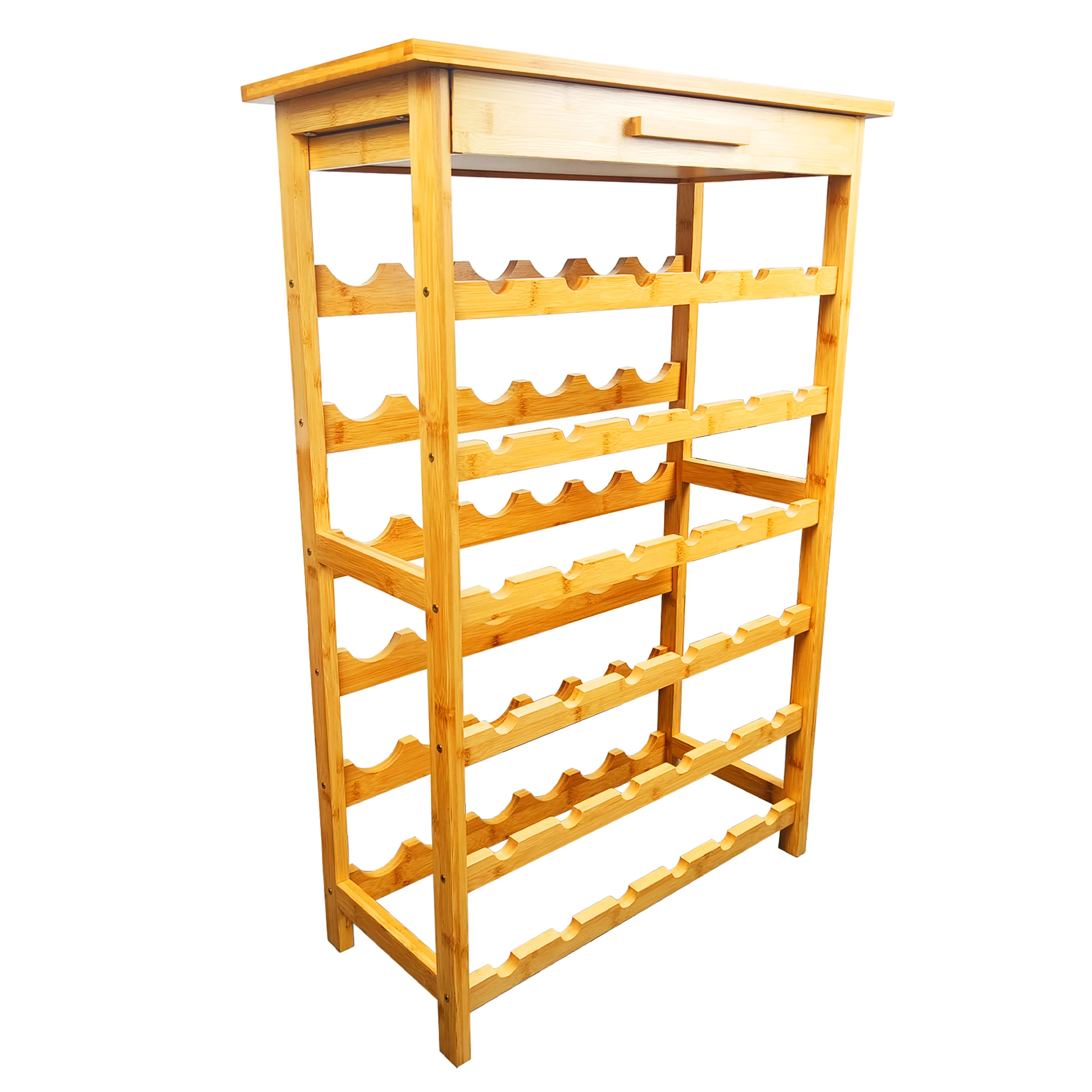 Подставка для винной комнаты от пола до потолка деревянная винная фурнитура винный декор держатель для хранения с выдвижным ящиком