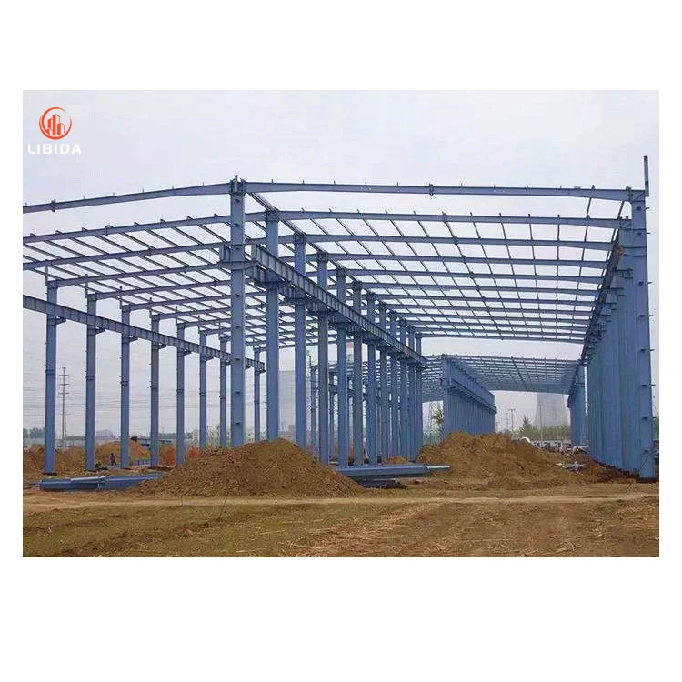 Prefabricated Steel warehouse / workshop / hangar / hall steel structure price