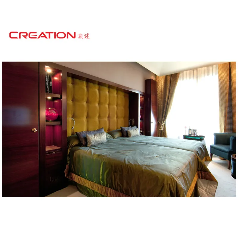 CREATION Bedroom Furniture Set Hotel King Size Bed Classic Miniature Hotel Furniture Hotel Supplies Furniture