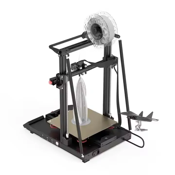 CR-10 Интеллектуальный профессиональный промышленный 3D принтер Wi-Fi Smart Control Высокое качество Большой сборки Титан экструдер Corexy система-автоматическая новая