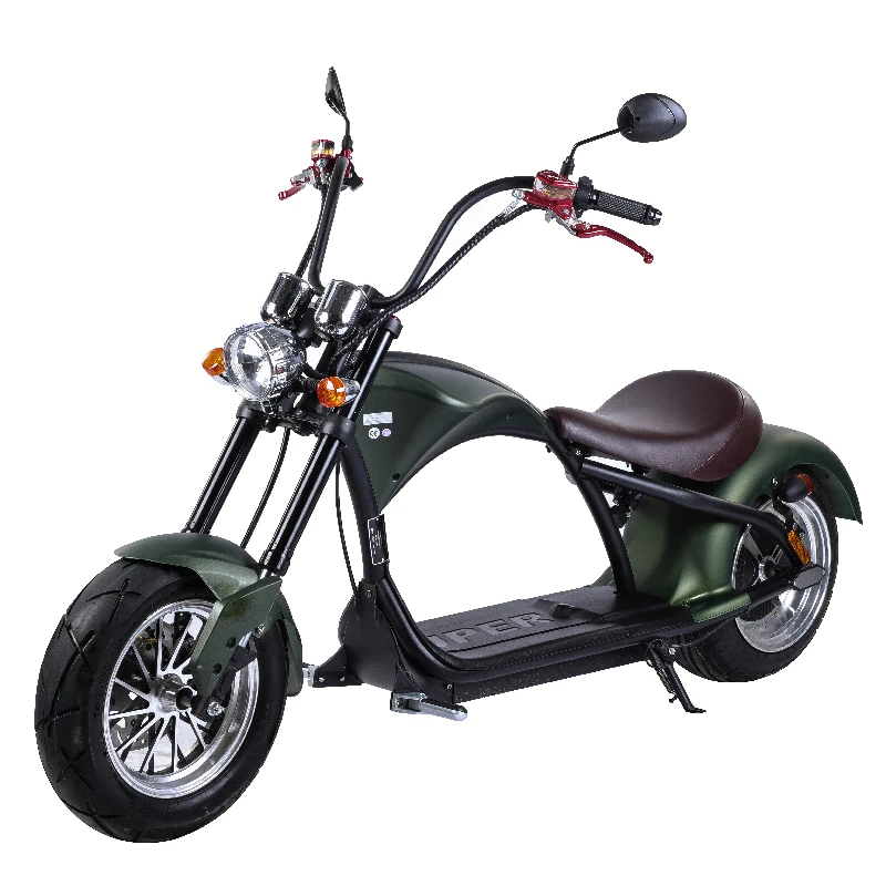PLANT Direct electric citycoco scooter mobility motorcycle 1500W 2000W 60V20A EEC electric bicycle