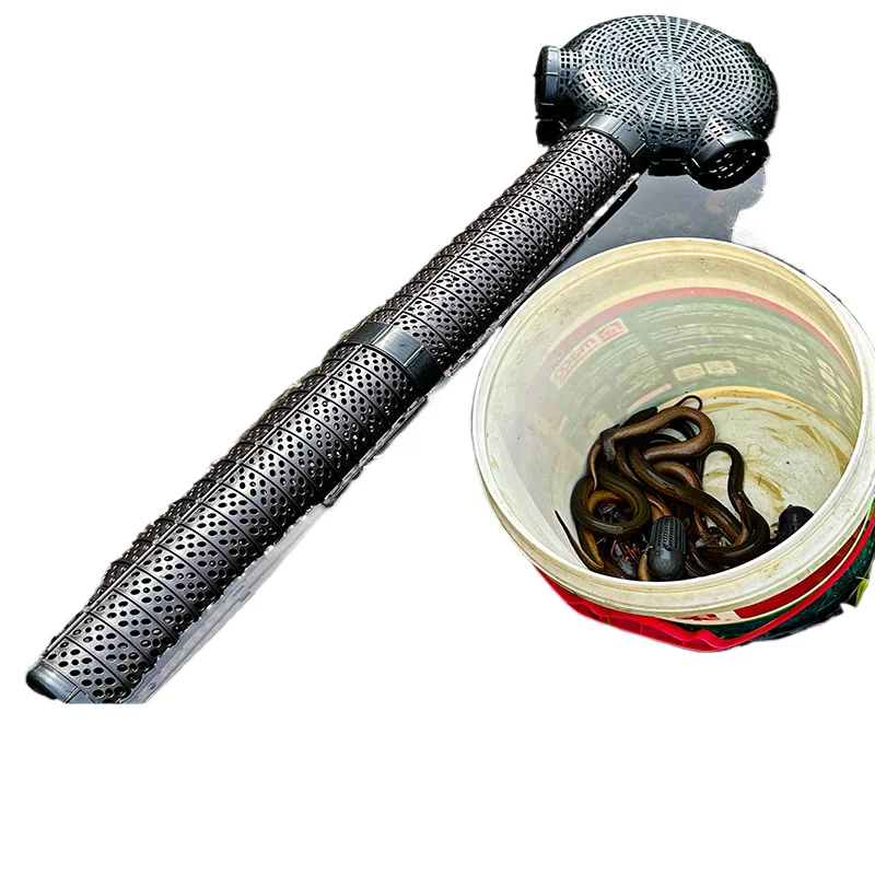 Eel cage plastic loach fish and shrimp self-made pour must catch multi-function lengthened