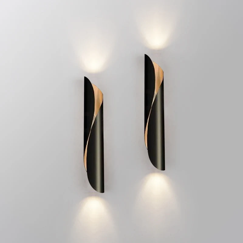 
Contemporary hotel bedside LED wall lights decorative living room indoor modern wall light 