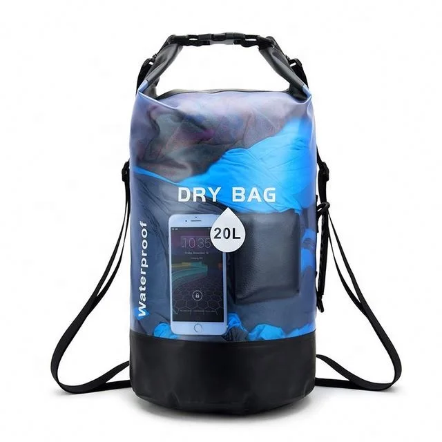 
Outdoor Beach PVC Waterproof Dry Bags,Outdoor drifting Waterproof Storage Bags for Swimming, Kayaking, Boating,Camping, Skiing. 