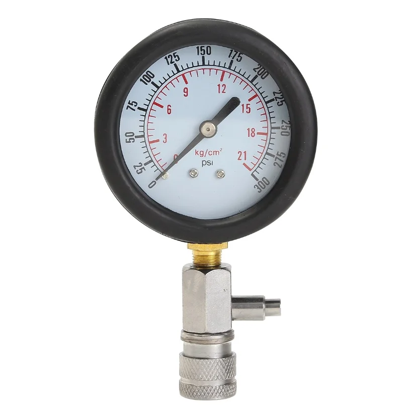 Испытательный инструмент для измерения давления в двигателе 0-300psi 8 шт.