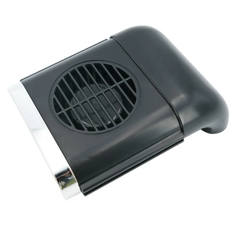 Car Seat Backrest A small fan for cooling a car by a heat sink cushion on the back