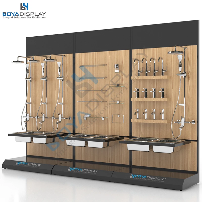 Customized Shower Head New Arrive Tap Design Toilet Exquisite Bathroom Ware Kitchen Sink Faucet Display Rack Stand