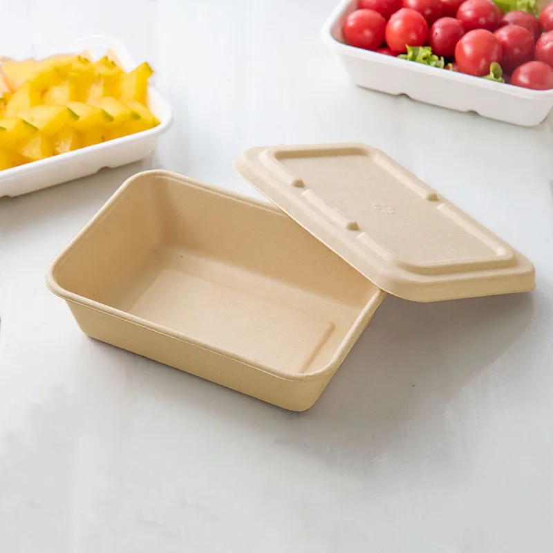 Disposable Biodegradable Oill Proof Tableware Sugarcane Bagasse Sauce Paper Plates Dishes