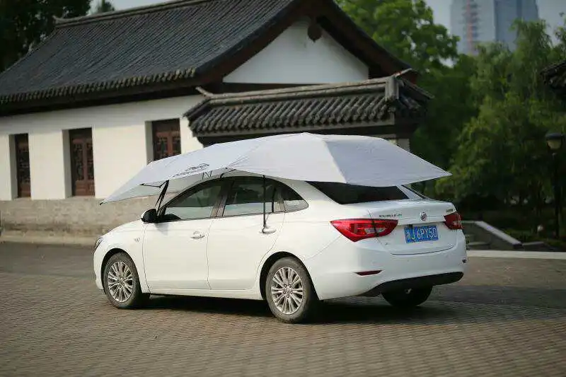 Uto Electronic Smart Automatic Sun Cover Sunshade Car Umbrella Shade Automatic Portable Remote Electronic Smart Easy Control