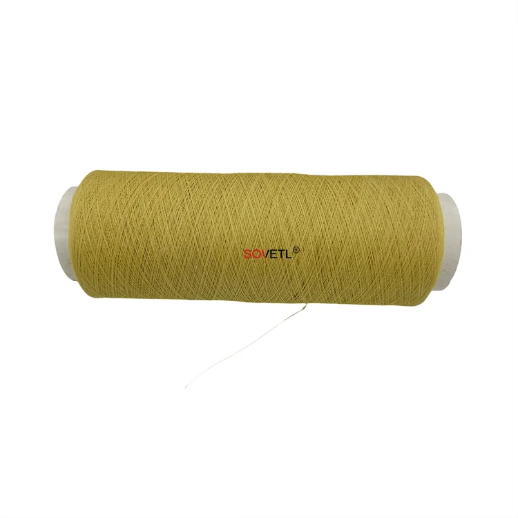 Factory Fireproof Aramid Sewing Thread High Tenacity Kevlars Bonded Thread Flame Retardant Para Aramid Bonded Thread