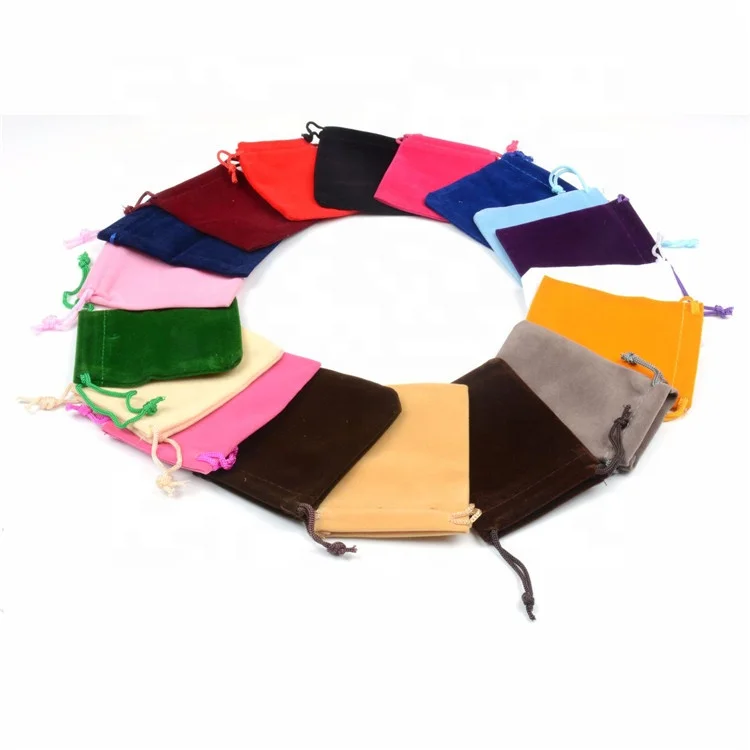 Wholesale Royal Blue Velvet Drawstring Pouch Mobile Phone Packing Gifts Bags