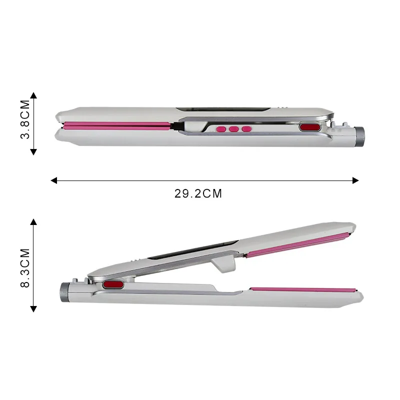 wholesale Price Traveling Ionic Hot Flat Iron Steam Hair Straightener Salon Tourmaline Ceramic Hair Straightening Styler Vendors