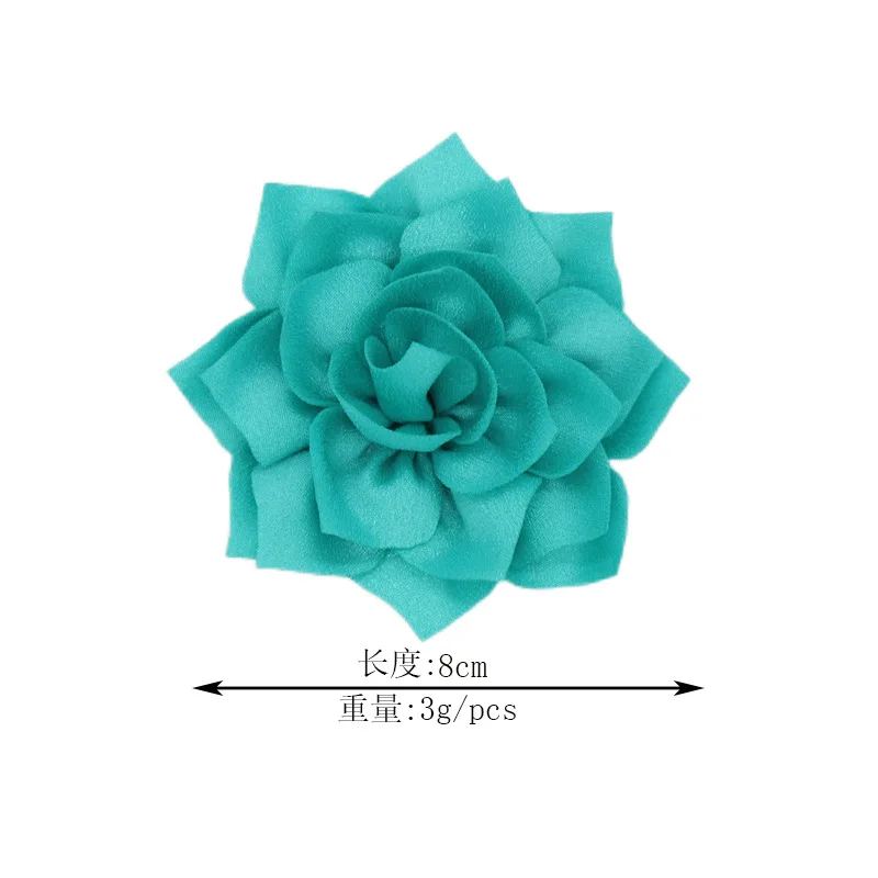 Factory Price Decorations Brooch Diy Handmade Cloth Fabric Felt Clothes Hat Dress  Wedding Home Flower Head