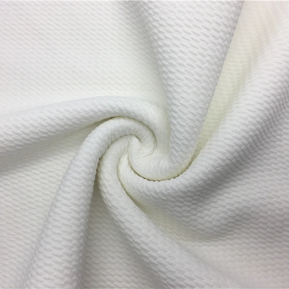 High Elastic Bullet Fabric White Quality Assurance Blank Plain Bullet Fabric Factory Direct For Sublimation