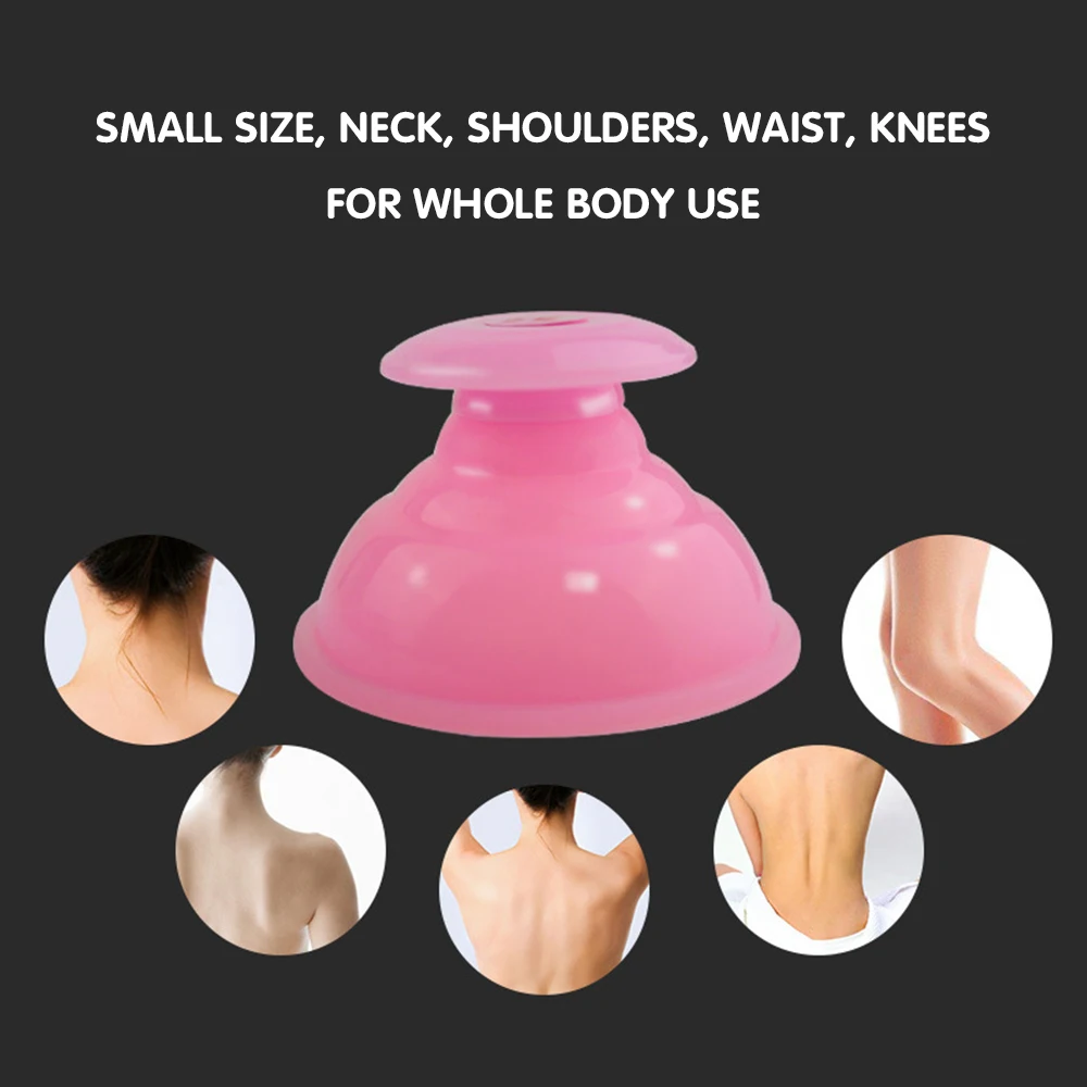 Portable Stronger Suction cupping tools cupping therapy Silicone Massage Cupping Set