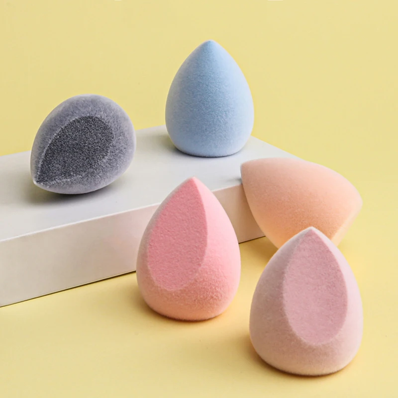 Бархатная супер мягкая косметическая губка из микрофибры для