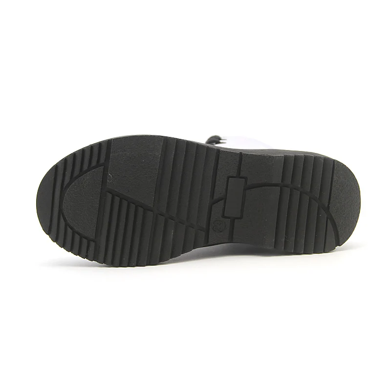 Wholesale customized short ankle kids girls patent leather boots for children bota infantil