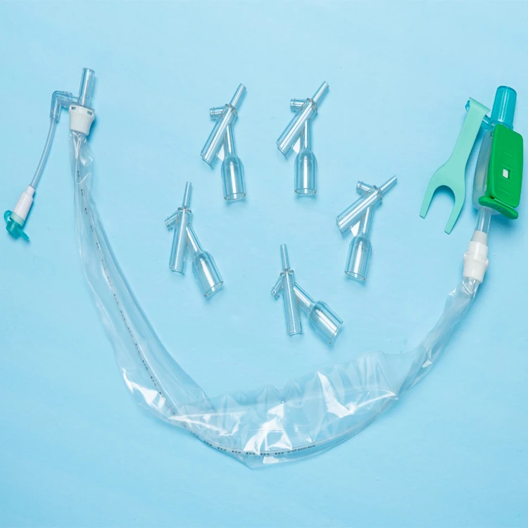 Cost-effective 24/72hrs Cleaning Suction System Medical Closed suction Catheter For Children & Pediatric