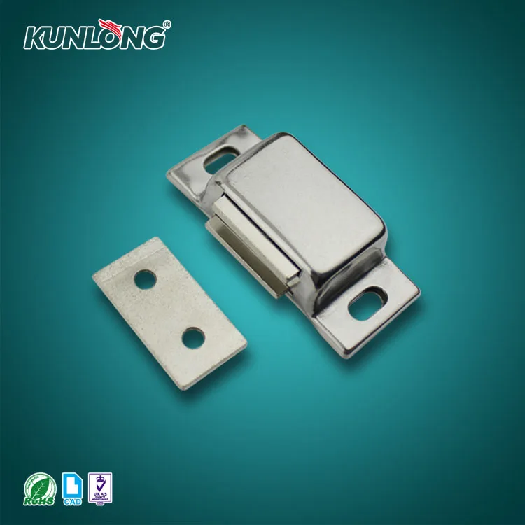 SK5-021-A/B/C Polished Stainless Steel 304 Magnet Door Latches Distribution Panel Catch for Lift Packed in Box or Bag