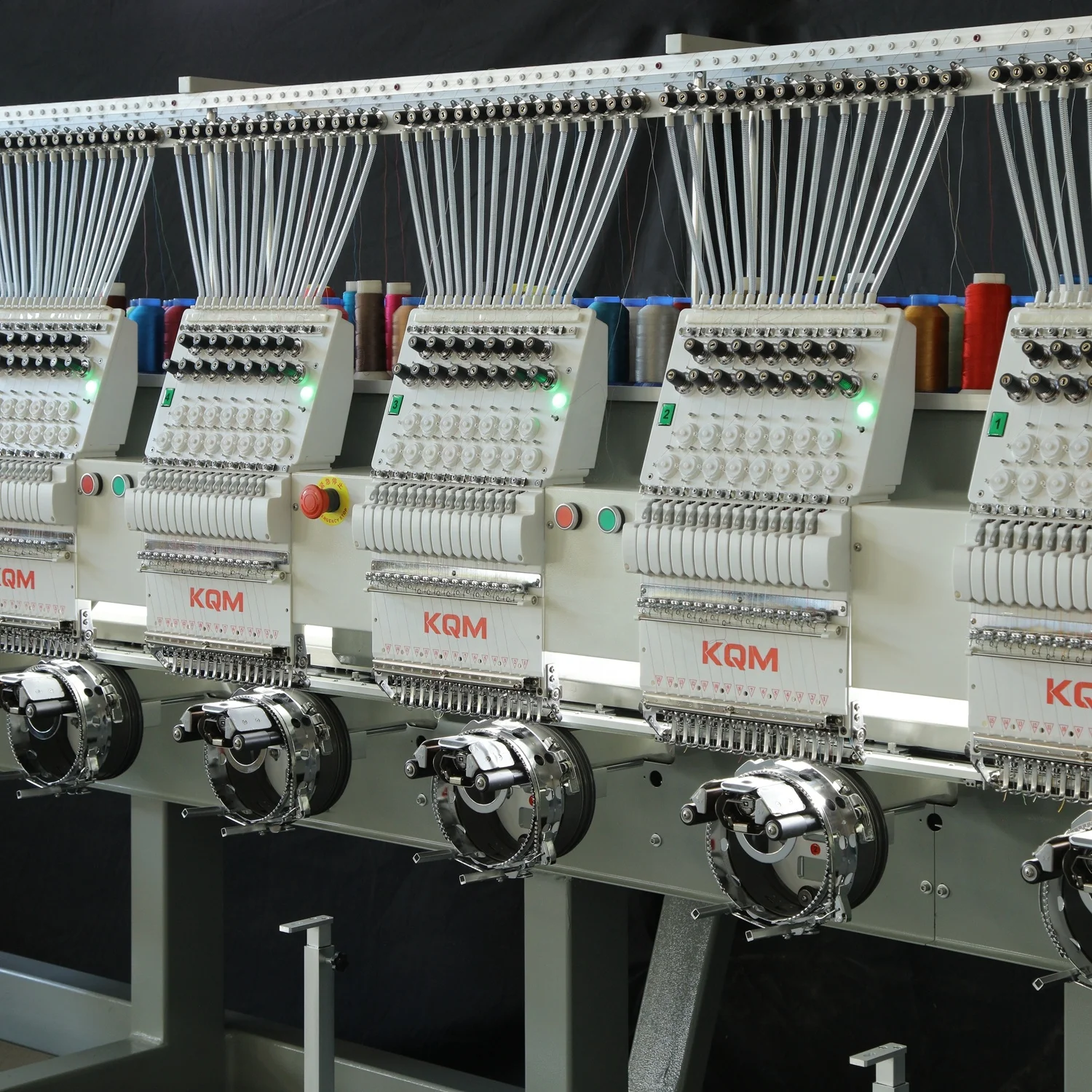High Speed Multi Head Embroidery Quilting Machine Sequin Beads Embroidery Machine