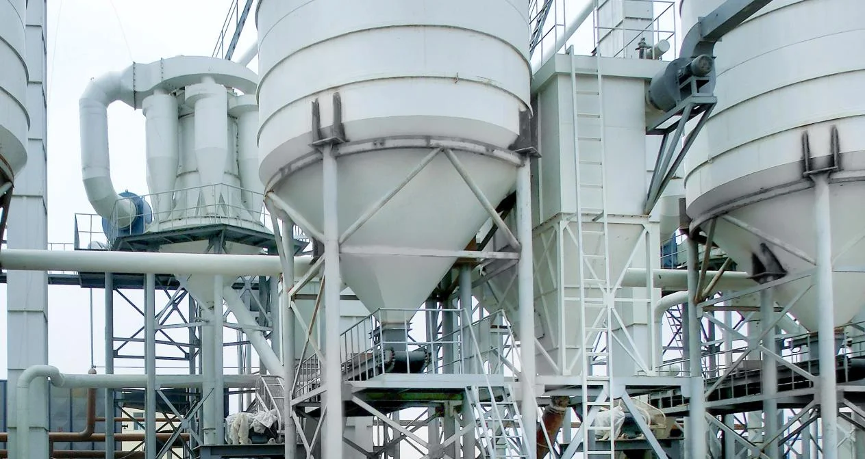 Линия по производству натурального гипсового порошка шлифовальная мельница