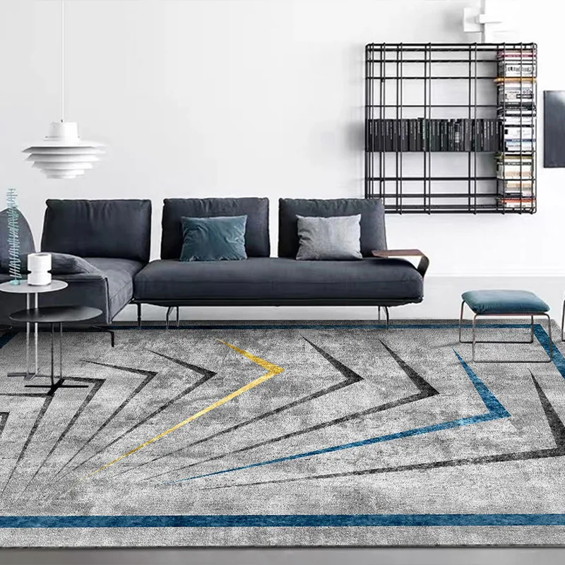 nordic minimalist living room carpet geometric abstract modern home bedroom carpet comfortable bedroom carpet