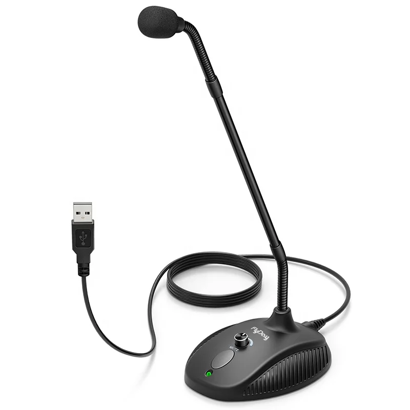 OEM Wholesale Gooseneck Gaming Computer Microphone For Conference