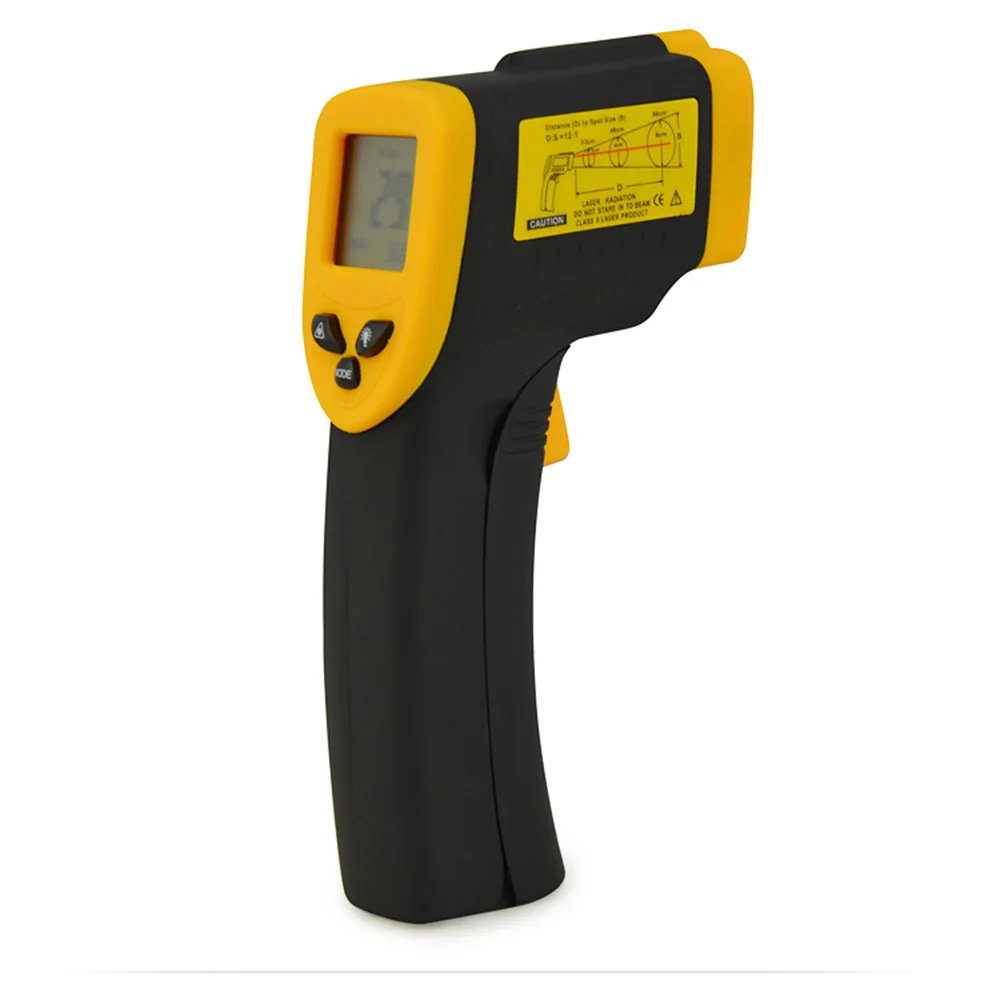 
Non-Contact Digital LCD Infrared Thermometer Gun IR Laser Point Thermal Infrared Imaging Temperature Handheld Meter Pyrometer 
