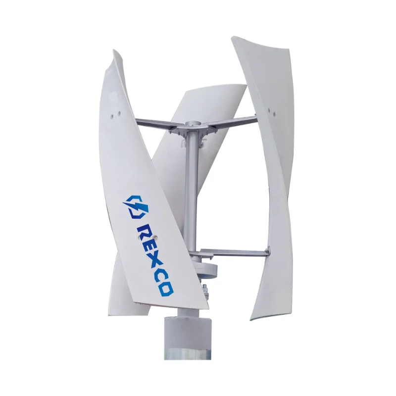 1KW 2KW 3KW Wind Turbine Vertical Axis Wind Turbine and Solar Panels Hybrid Power System Wind Generator