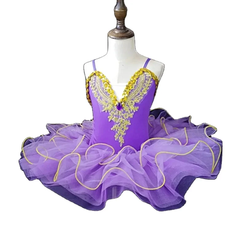 Professional Ballerina Ballet Tutu For Child Girls Adult Dancewear Clothing Kids Pancake Tutu Ballet Costumes Ballet Dress