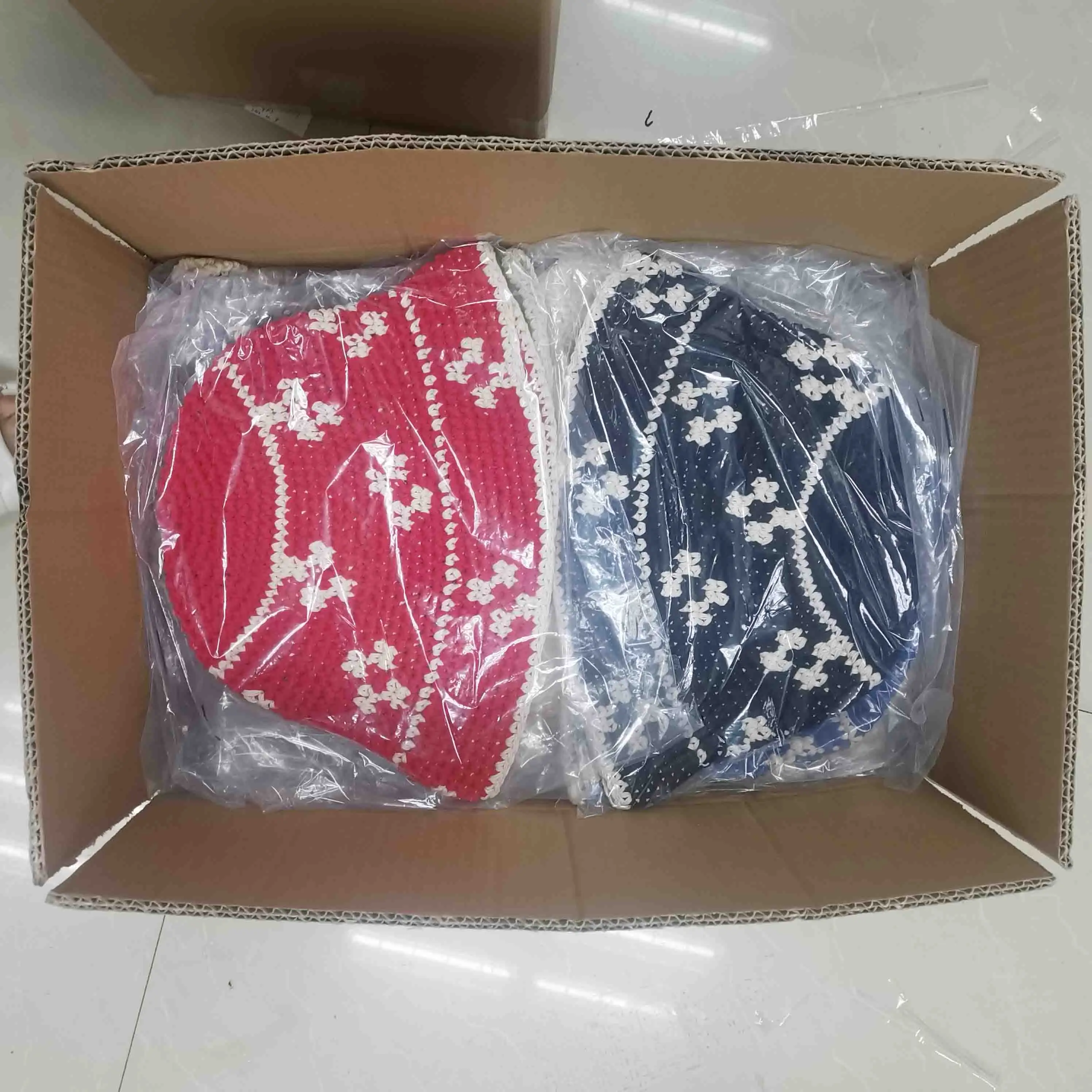 Summer Unisex Handmade Knitted Beanie Fisherman Caps Crochet Cotton Yarn Bucket Hats for Men