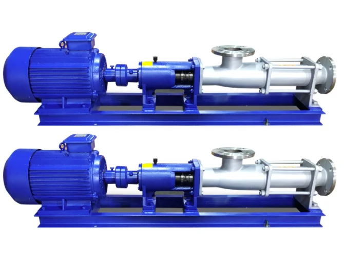 China selling micro eccentric single sludge screw single screw pump