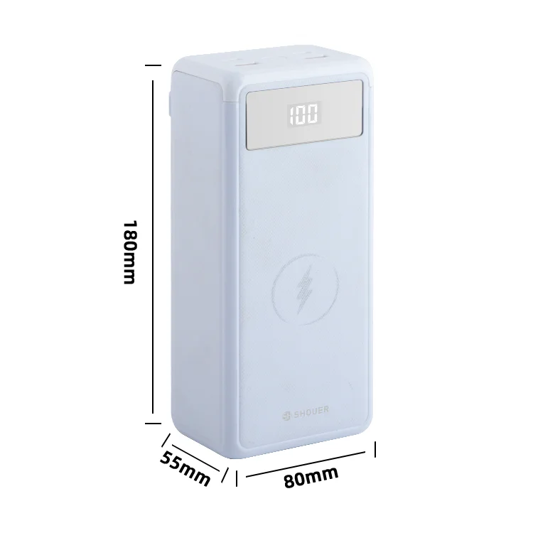 China Manufacturer Customised Wholesale High Quality Power Bank 30000 40000 50000 60000 Mah Pd 100W Fast Charge Powerbank