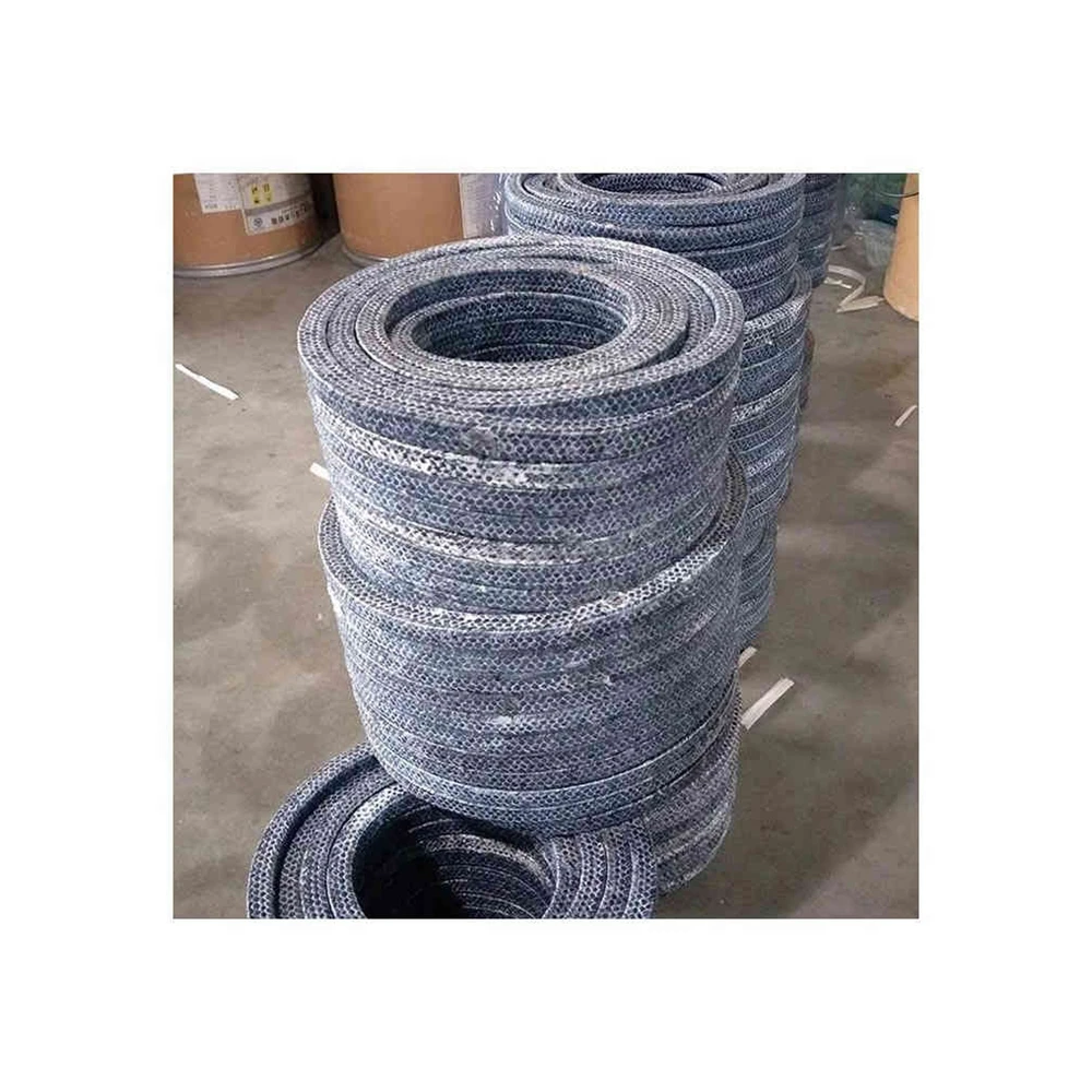 Factory direct supply cheap price wear-resistant aramid pure flexible graphite braided with high carbon at corner ring hot sales