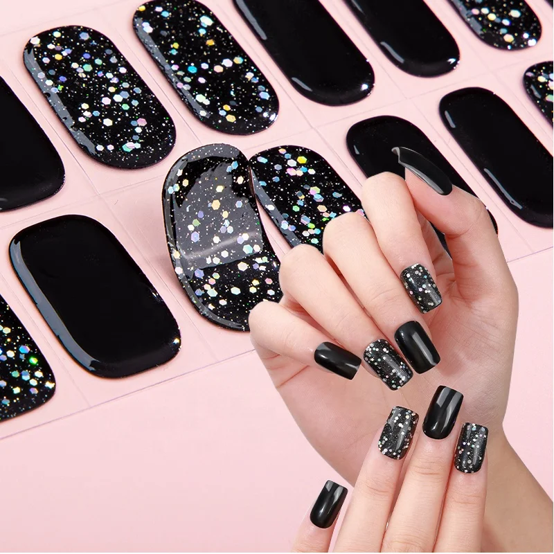 2024 New Trend Gel Nail Wraps dnd Gel Polish Spring Design  Custom Gel Nail Polish Sticker With The UV
