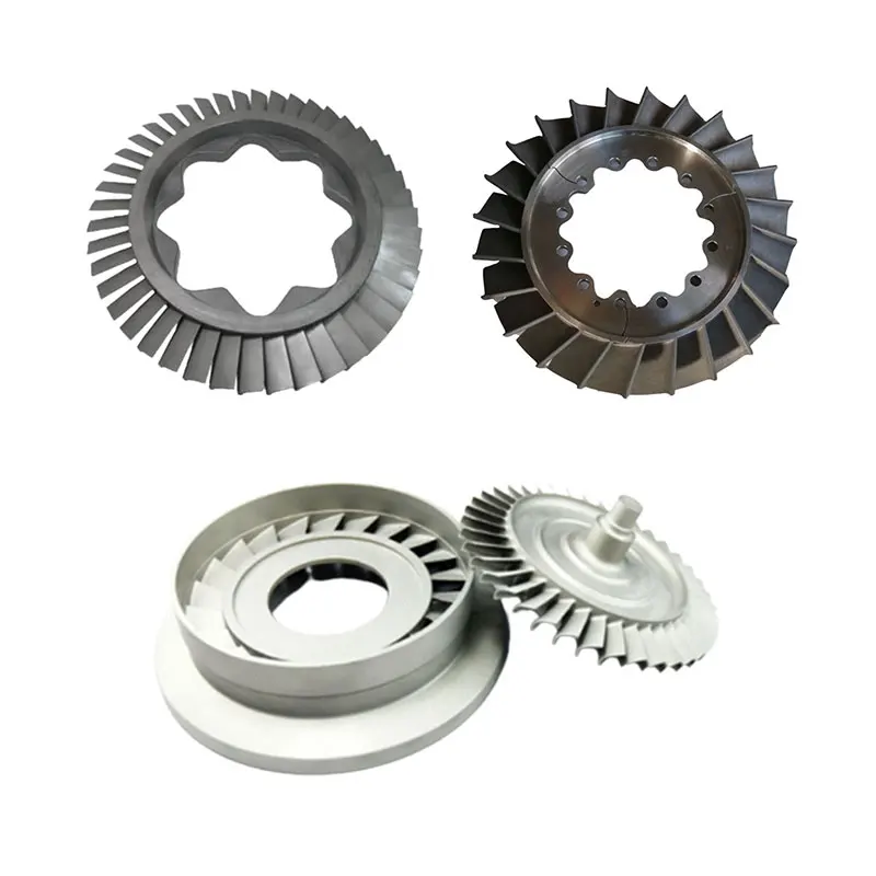 High strength corrosion resistance GH3539/GH4169 turbine Wheel Power coating Casting high temperature aero engine components