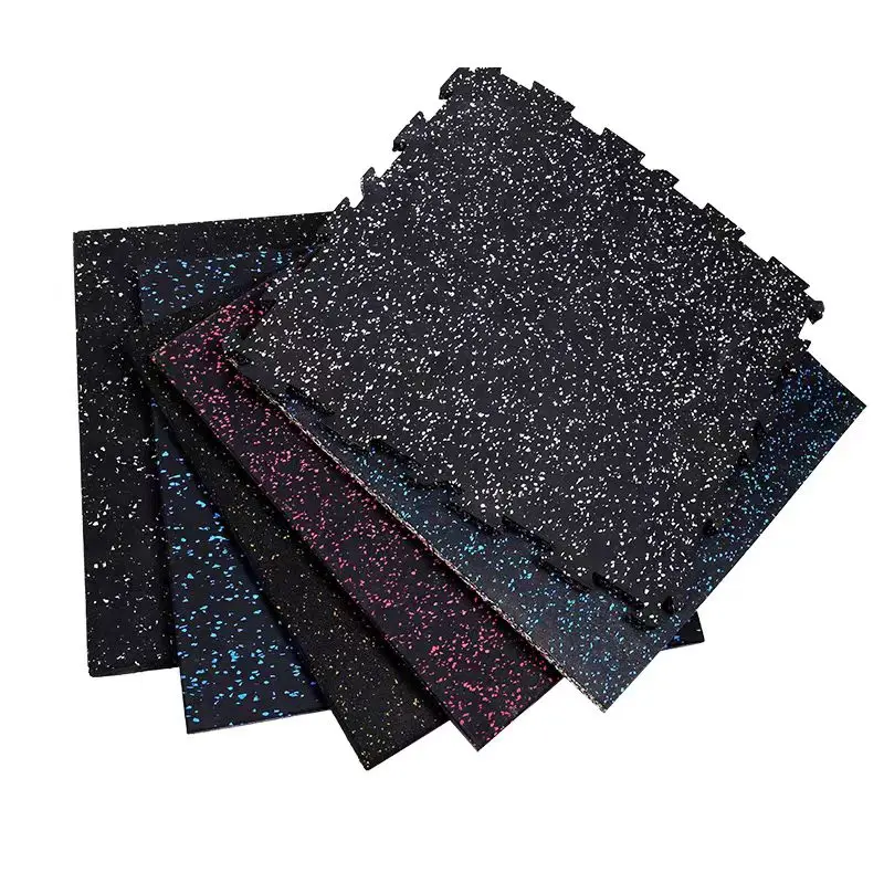 Rubber Floor Composite Type  Colored Particles