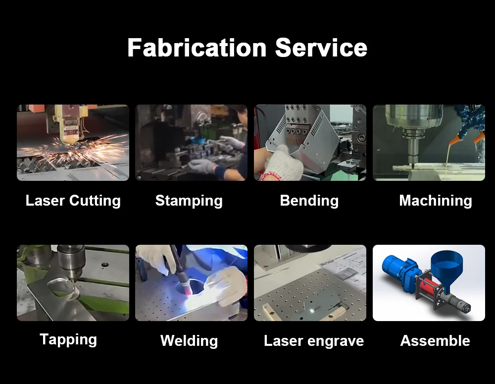 Golden Supplier Cabinet Sheet Metal Fabrication Bending Stamping Welding Sheet Metal Enclosure Chassis Case Products
