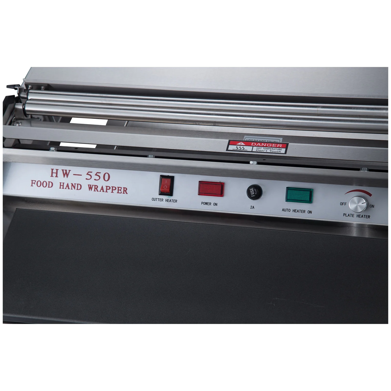 fast food vegetable meat cling film wrapping machine manual hand wrapper for super market sealing machine