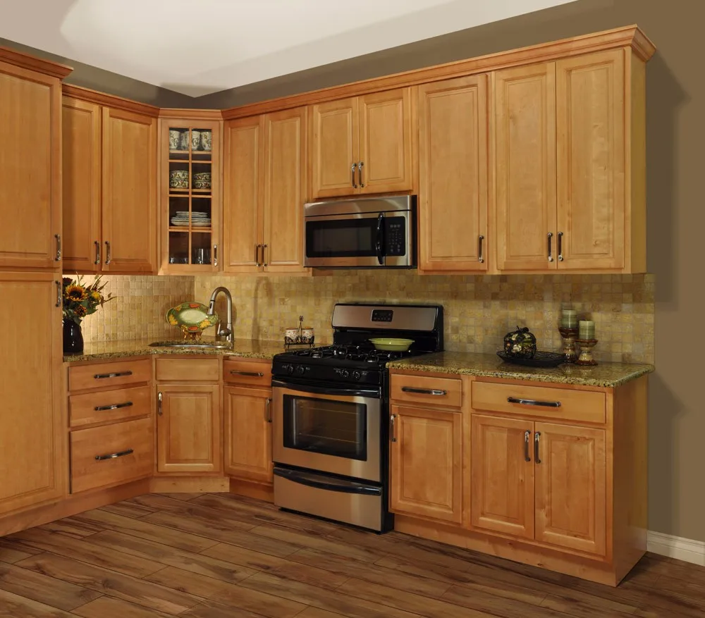 Foshan American style modern kitchen cabinet supplier