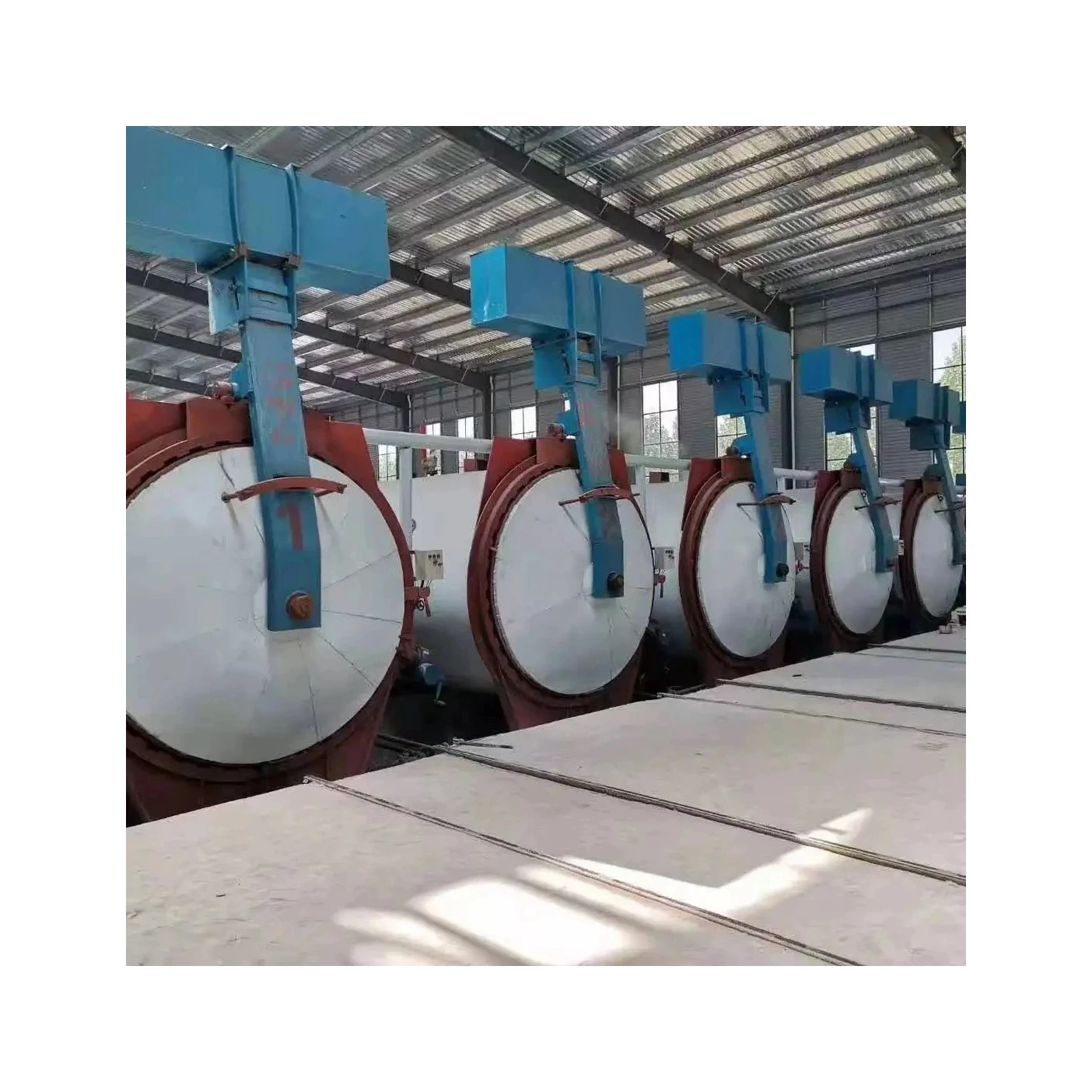 Automatic Autoclave Aerated Concrete Cement Building  Block Manufacturers  50-1000M3/Day AAC Machine Brick Block Production Line