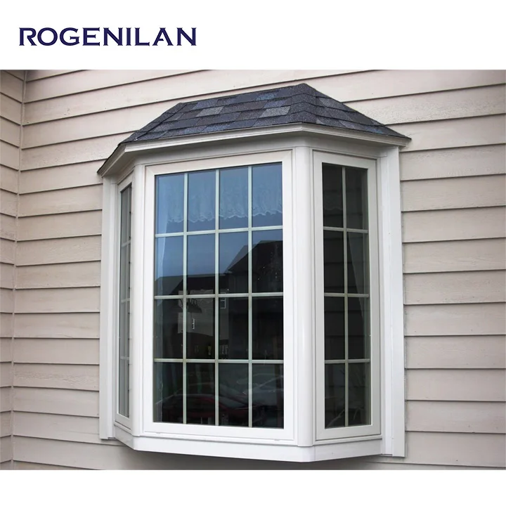 Resistance Double Glazed Tempered Glass Windows Design Garden Aluminum Bay Window Picture Windows For House Bay And Bow Windows