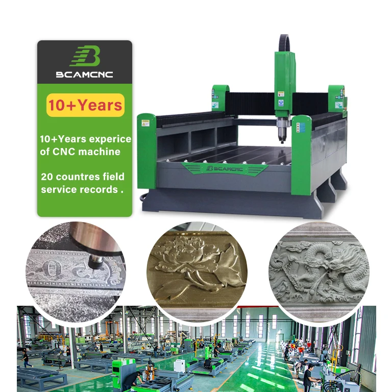 3D bluestone cnc cylinder router for marble stone engraving cnc machine