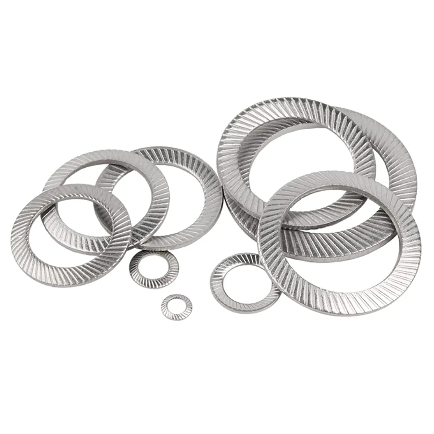 M4 M5 M6 M8 M10 M12 M16 Wedge Locking Washer Din9250 Stainless Steel 304 Safe Butterfly Lock Washer