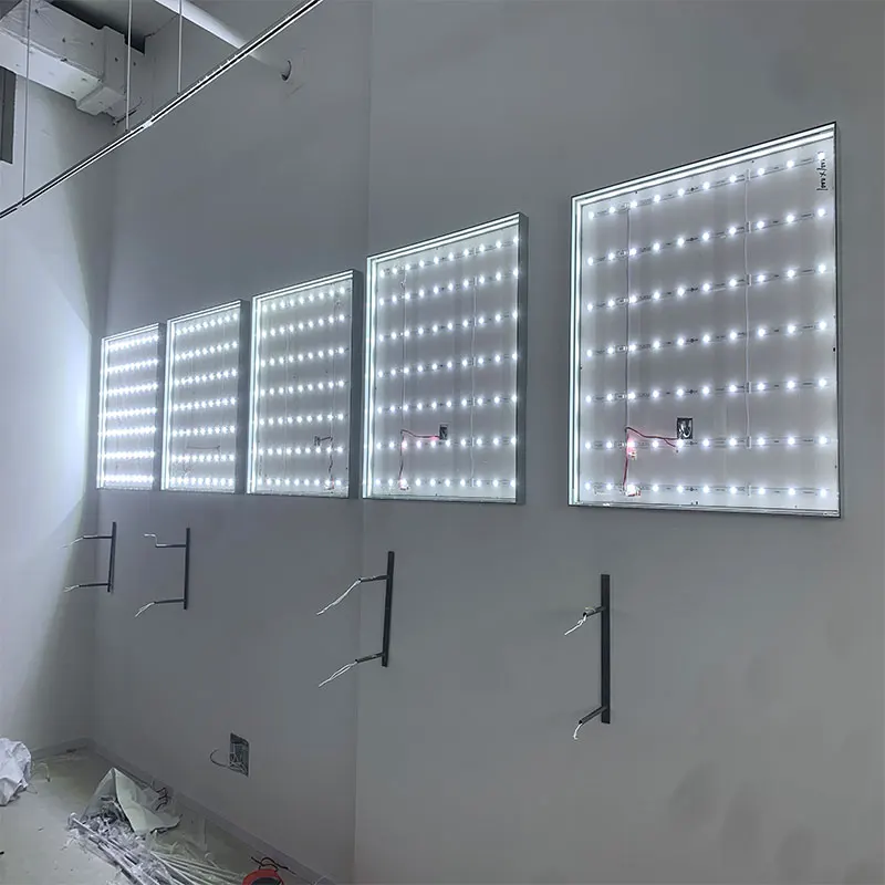 Caja De Luz  Backlight  Led aluminum profile for advertising Fabric Light Box