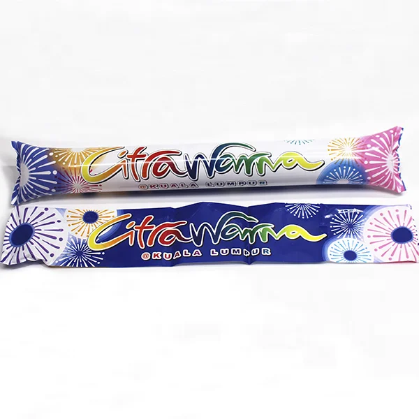 Wholesale cheering stick PE cheering thunder sticker Stock quickly shipping cheering stick